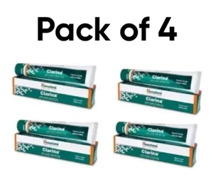 Himalaya Clarina Anti Acne Pimple Scar Cream Herbal 4 x 30g FREE SHIP Exp 2027 - Picture 1 of 4
