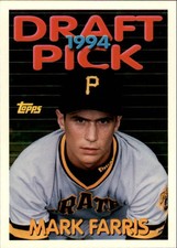 1994 Topps Traded Baseball #87T Mark Farris RC Pittsburgh Pirates