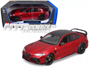 BBURAGO 1:18 ALFA ROMEO GIULIA GTAM DIE-CAST CANDY RED 18-11049 - Picture 1 of 6