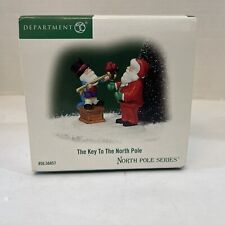 DEPT 56 THE KEY TO THE NORTH POLE 56857 SNOW VILLAGE HERITAGE DICKENS  TT4