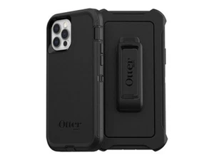 OtterBox Defender Case for iPhone 12/12 Pro Black w/ Holster​ 77-66179 - Bild 1 von 9