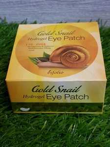 Esfolio Gold Snail HYDROGEL EYE PATCH Moisturizing & Nutrition 60 Sheets - Picture 1 of 4