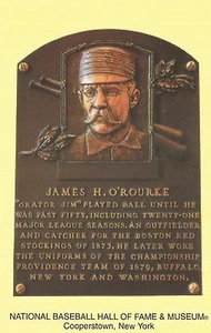 Postkarte Jim H. O'Rourke New York Giants Baseball Hall of Fame Cooperstown NEUWERTIG - Bild 1 von 1