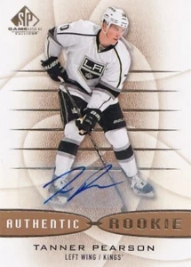 2013-14 SP Game Used Gold Autographs #123 Tanner Pearson  - Picture 1 of 2