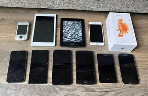 Mixed Mobile Phones/ Tablets- Apple/ Sony/ LG/ Nokia/ Alcatel- Amazon Kindle - Photo 1 sur 16