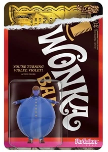 Violet Beauregarde Turning Violet Willy Wonka Super7 Reaction Figure - Picture 1 of 1