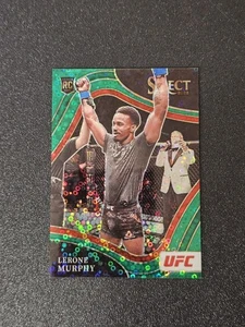Discoteca Select UFC LERONE MURPHY GREEN 2022 lado octágono 3/5 Prizm RC novato - Imagen 1 de 2