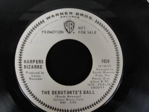 Harper's Bizarre - The Debutante's Ball/Come to the Sunshine (promo) 45 RPM - Bild 1 von 3