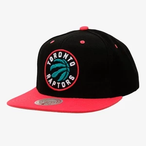 Mitchell & Ness Black/Pink NBA Toronto Raptors Santa Ana 2-Tone Snapback - OSFA - Picture 1 of 3