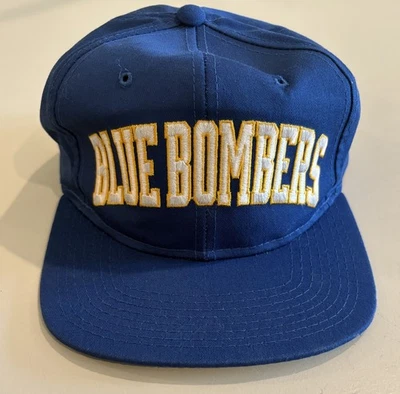 VTG Starter Winnipeg Blue Bombers SnapBack Hat Cap CFL Rare Spell Out - Image 1 of 4