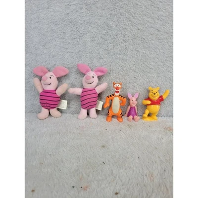 Juego de figuras de PVC McDonalds Winnie the Pooh Piglet Tigger Pooh más juguete Foto 1 de 4