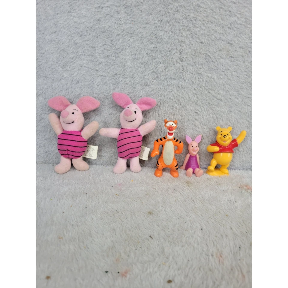 Juego de figuras de PVC McDonalds Winnie the Pooh Piglet Tigger Pooh más juguete Foto 1 de 4