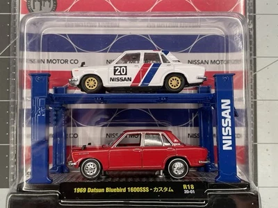 Paquete de 2 máquinas M2 Autolift 1969 Nissan Bluebird 1600 SSS Foto 1 de 4