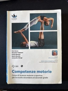 LIBRO SCOLASTICO COMPETENZE MOTORIE G.D'ANNA CON E-BOOK + CD ISBN 9788857790466 - Foto 1 di 1