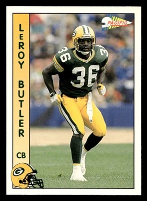 1992 Pacific LeRoy Butler #99 Green Bay Packers NM - Image 1 of 2