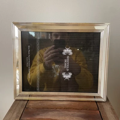 "Marco de fotos vintage plateado 10x8""" Foto 1 de 4