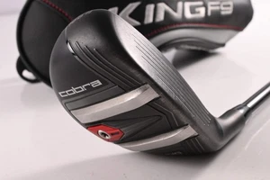 Cobra King F9 #4 Hybrid / 21 Degree / Stiff Flex Fujikura Atmos Black 7 Shaft - Picture 1 of 9