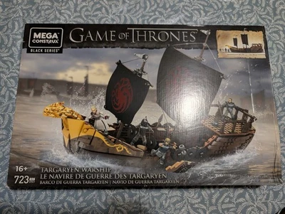 Mega Construx Serie Negra Juego de Tronos Targaryen Nave de Guerra Kit de Construcción Foto 1 de 3