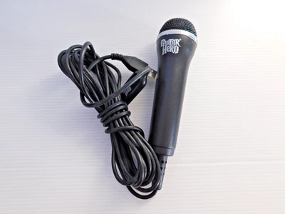 Guitar Hero Rock Band Logitech Micrófono USB E-UR20 para Xbox 360 PS3 Wii Foto 1 de 4