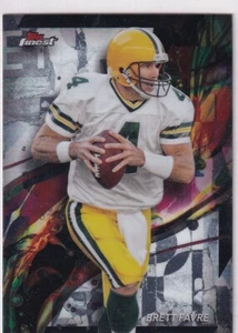 2024 Topps NFL Football Finest No. 26 Brett Favre - Bild 1 von 2