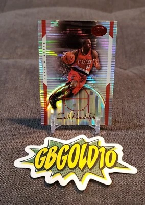 2006-07 Bowman Elevation Red Trail Blazers Basketball Card #70 Zach Randolph/299 - Image 1 of 3