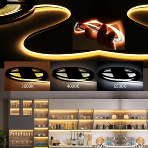 Super Narrow 4mm Dimmable DC 12/24V 5M IP20 480 Chips Colorful Cabinets E-sports - Picture 1 of 28