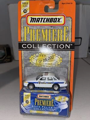 Police Die Cast NOC 1997 Matchbox-State Police II South Dakota Highway Patrol 18 - Image 1 of 2