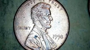 ERROR - 1998-P 'WIDE AM' LINCOLN MEMORIAL CENT (NICE COIN) WAM ERROR - Picture 1 of 5