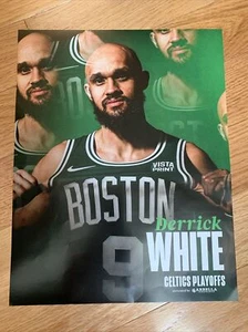 Boston Celtics 2024 Playoffs Derrick White 11 X 14 Poster - Roster vs Miami Heat - Picture 1 of 2