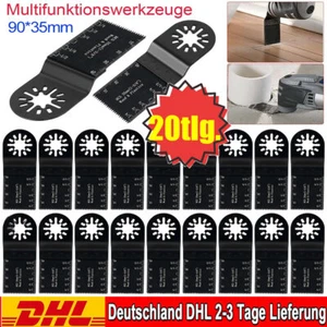 20 Stk Sägeblatt Sägeblätter Zubehör Multifunktionswerkzeug Multitool Für Metall - Bild 1 von 11