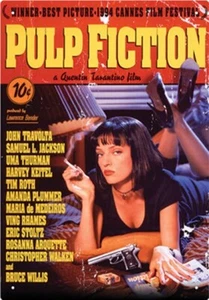 Pulp Fiction Movie One Sheet Poster Image Photo Tin Sign Poster NEW UNUSED - Picture 1 of 1