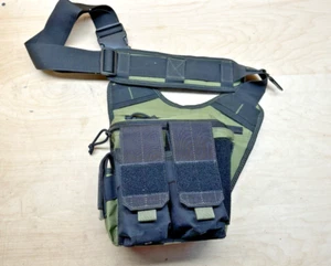 GPS Rapid Deployment Pack (RDP) Bag 12" X 10" X 3" Tactical Shoulder - GREEN - Picture 1 of 7