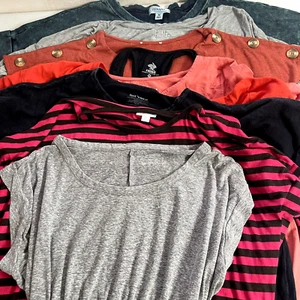 10 Lot ZENANA time & tru nordstrom & more t shirt tank tops M - Imagen 1 de 20