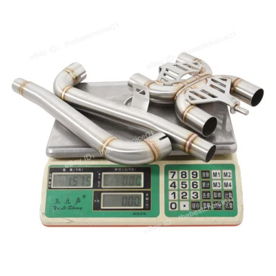 For Triumph Bonneville T100 Gold Line T120 Black 2021-2024 Exhaust Mid Link Pipe - Image 1 of 4