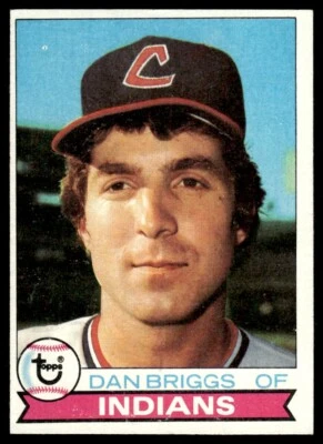 1979 Topps Dan Briggs Cleveland Indians #77 - Image 1 of 2