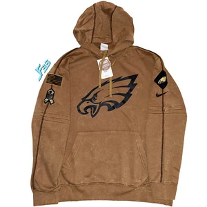 Nike Philadelphia Eagles Salute to Service Hoodie Authentic Sideline Pullover - Bild 1 von 9