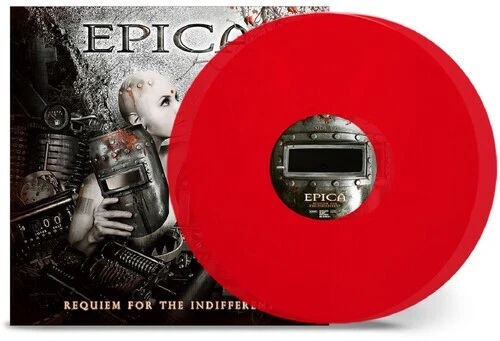Requiem for the Indifferent-Transparent RED by Epica (Record, 2023)