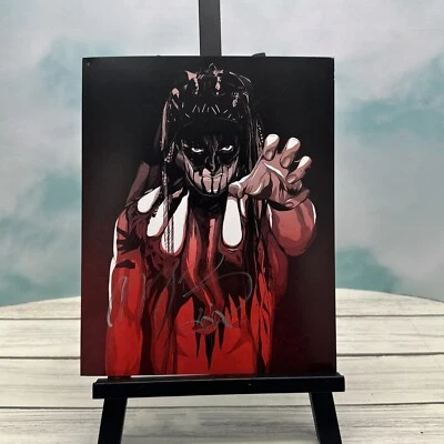 Foto de lucha libre firmada por Finn Balor Demon King 8x10 WWE WWE NJPW impresión artística Foto 1 de 2