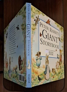 PETER RABBIT'S GIANT STORYBOOK, HARDCOVER, DJ, 1999, FIRST ED, 12" x 12" x 1" - Picture 1 of 9