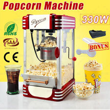 Popcorn Machine Cinema Commercial Electric Popcorn Maker Popper Popping Cooker