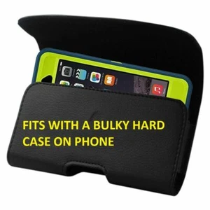 Clip da cintura in pelle XL custodia telefono anello supporto telefono anello per Google Pixel 6 - Foto 1 di 12