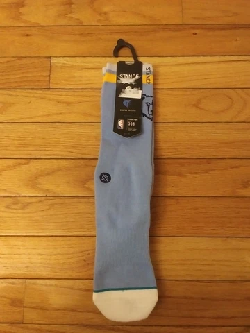 Memphis Grizzlies NBA Stance Socks NWT Men's Size M (6-8.5) Cover