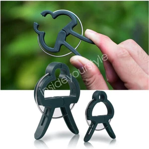 10-100PCS Reusable Plastic Plant Clips Garden Vegetable Support Holding Fastener - Picture 1 of 12