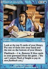 1x Flash of Insight MTG Judgment NM Magic Regular