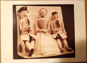 A Pew Group- Staffordshire Pottery 32yr old print on card immaculate 30 x 22cm - Picture 1 of 2
