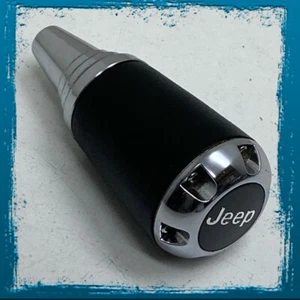 2005 2006 2007 Jeep Commander Chrome Logo OEM Shift Shifter Knob 05 06 07 A45 - Picture 1 of 13