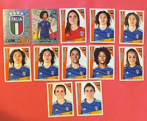 2023 PANINI FIFA AU-NZ Mujer Copa del Mundo 12 Pegatinas - Italia 🇮🇹 ⚽️ Casi Nuevo+ - Imagen 1 de 2