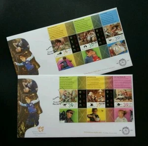 [SJ] Holland Children 2005 Netherlands Cat Pet Family Bond Dining Playing (FDC) - Picture 1 of 5