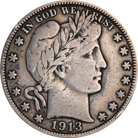 1913-D Barber Half Dollar Great Deals From The Executive Coin Company Cover