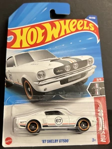 2025 Hot WHEELS 161/250 '67 SHELBY GT500 3/5 MUSTANG 60 YRS ~ Box Ships FREE - Picture 1 of 9